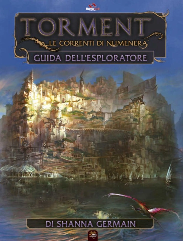 Copertina del progetto Numenera – Torment: Correnti di Numenera. Attività: editing e correzione bozze.